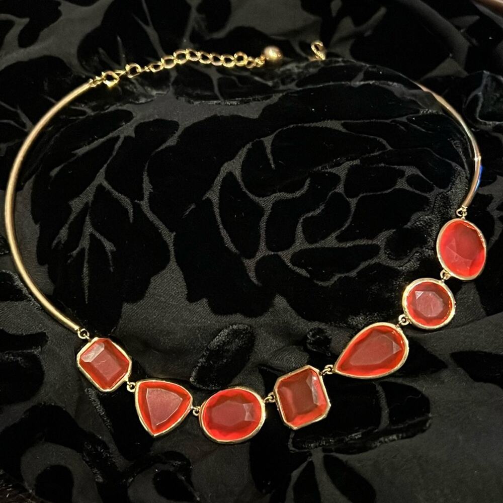 Kate Spade Vegas Jewels Cabaret Pink Drop Necklace